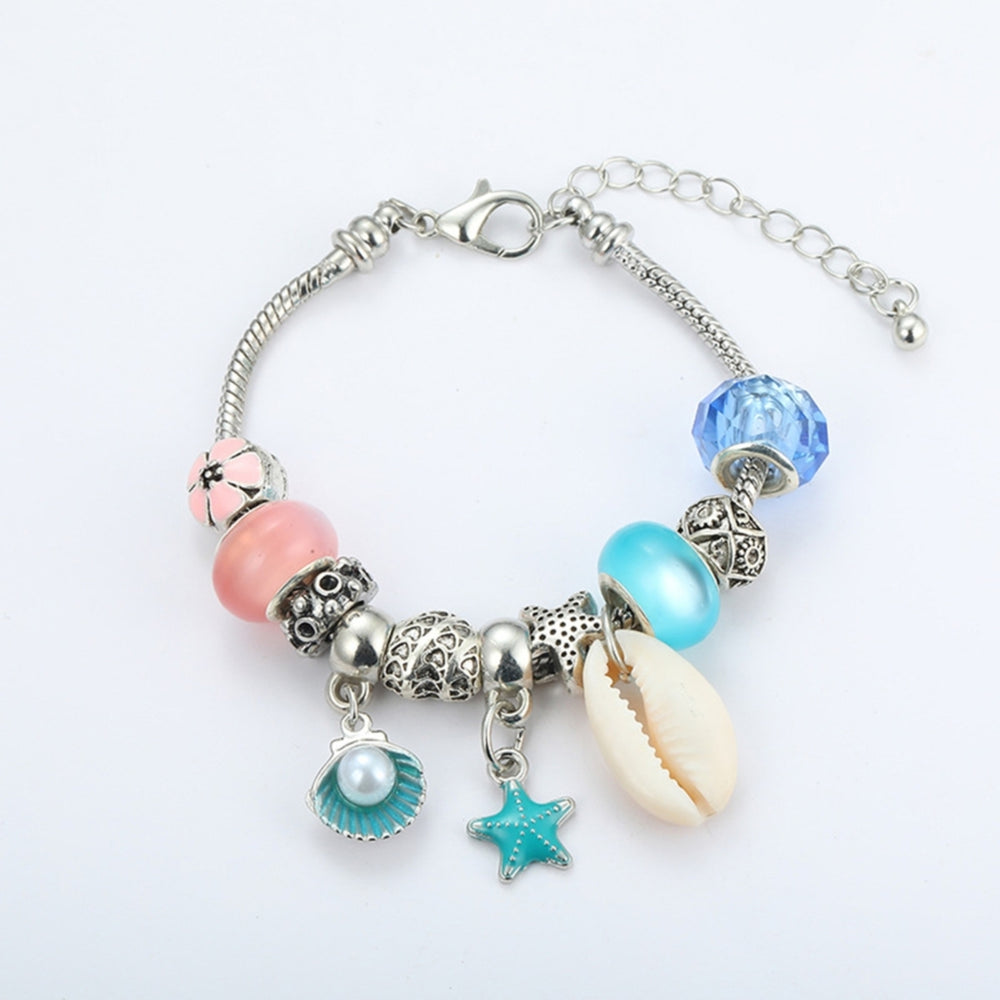 Xmas Countdown Santa Calendar Beads DIY Bracelet Jewelry Making Kit Kids Gift Image 2