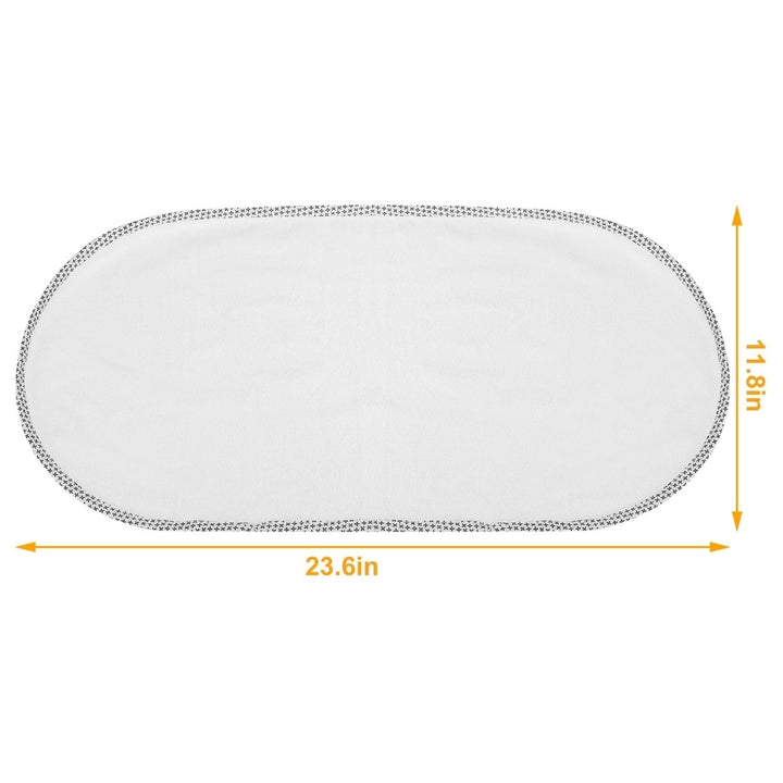 3Pcs Waterproof Changing Pad Liners Washable Reusable Changing Pad Cover Liners Cotton Surface Bassinet Changing Pad For Image 6