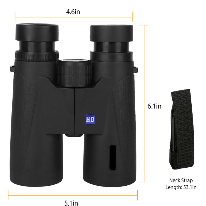 12X Zoom Binoculars with FMC Lens Foldable Telescope for Concert Bird Watching Hunting Sports Events Concerts Image 6