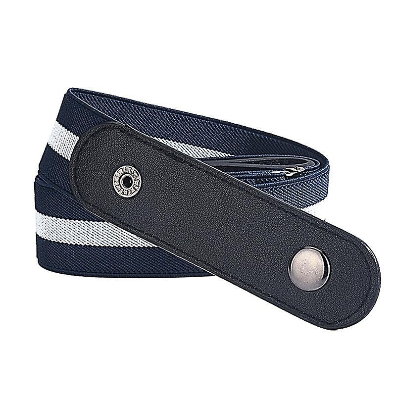 No Buckle Stretch Belts Buckle-free Invisible Elastic Waist Belts For Jean Pants No Bulge Hassle Image 4