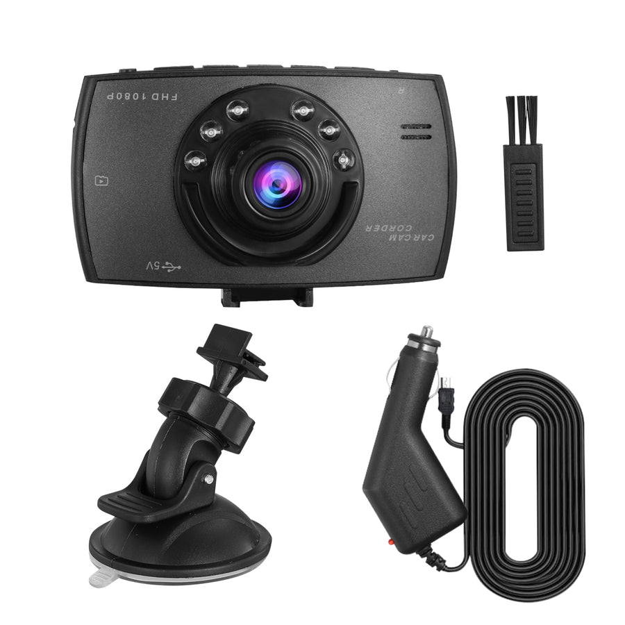 1080P Car DVR Camera Dash Cam Camcorder 90 Degree Angle Loop Recording Night Vison Image 1
