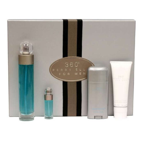 Perry Ellis 360 4pcs Perfume Set For Men Image 1