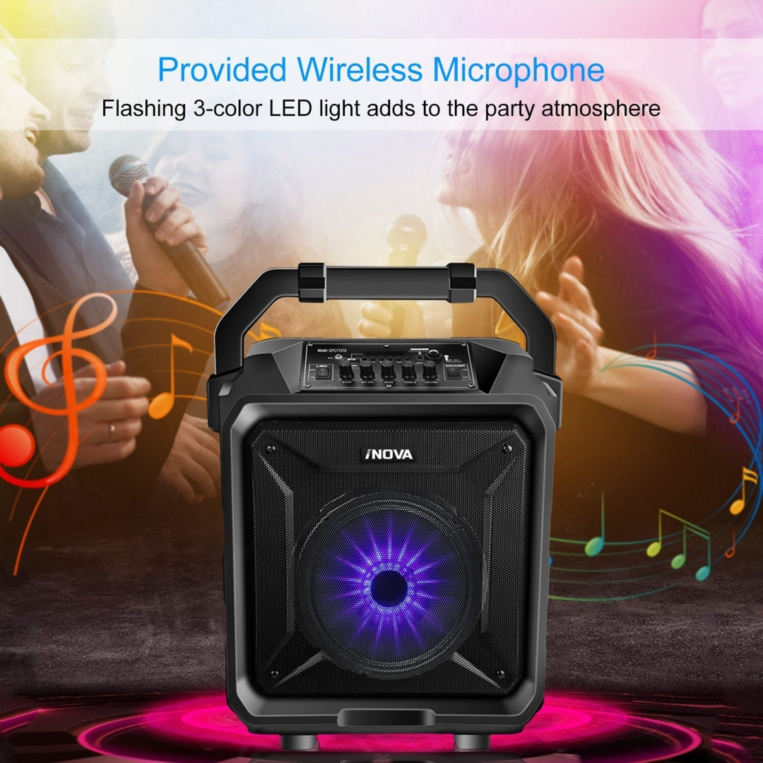 Portable Wireless Party Speaker with Disco Lighting Image 6