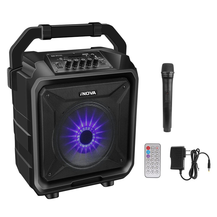 Portable Wireless Party Speaker with Disco Lighting Image 10