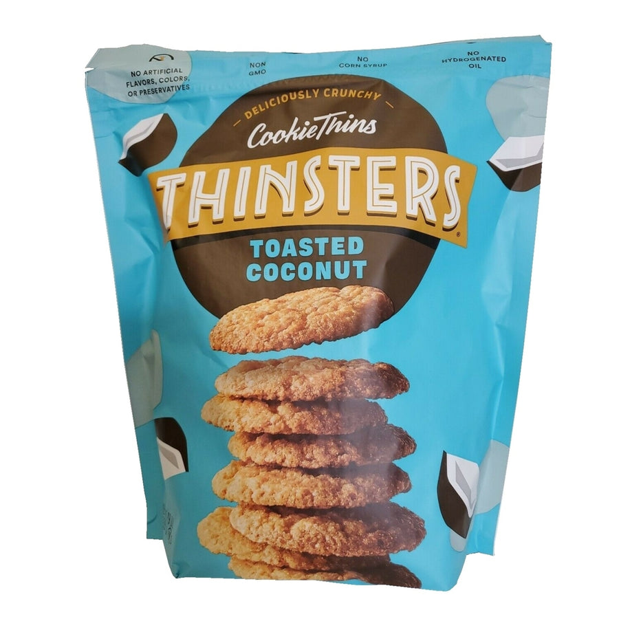 Thinsters Toasted Coconut Cookie Thins19 Ounce Image 1