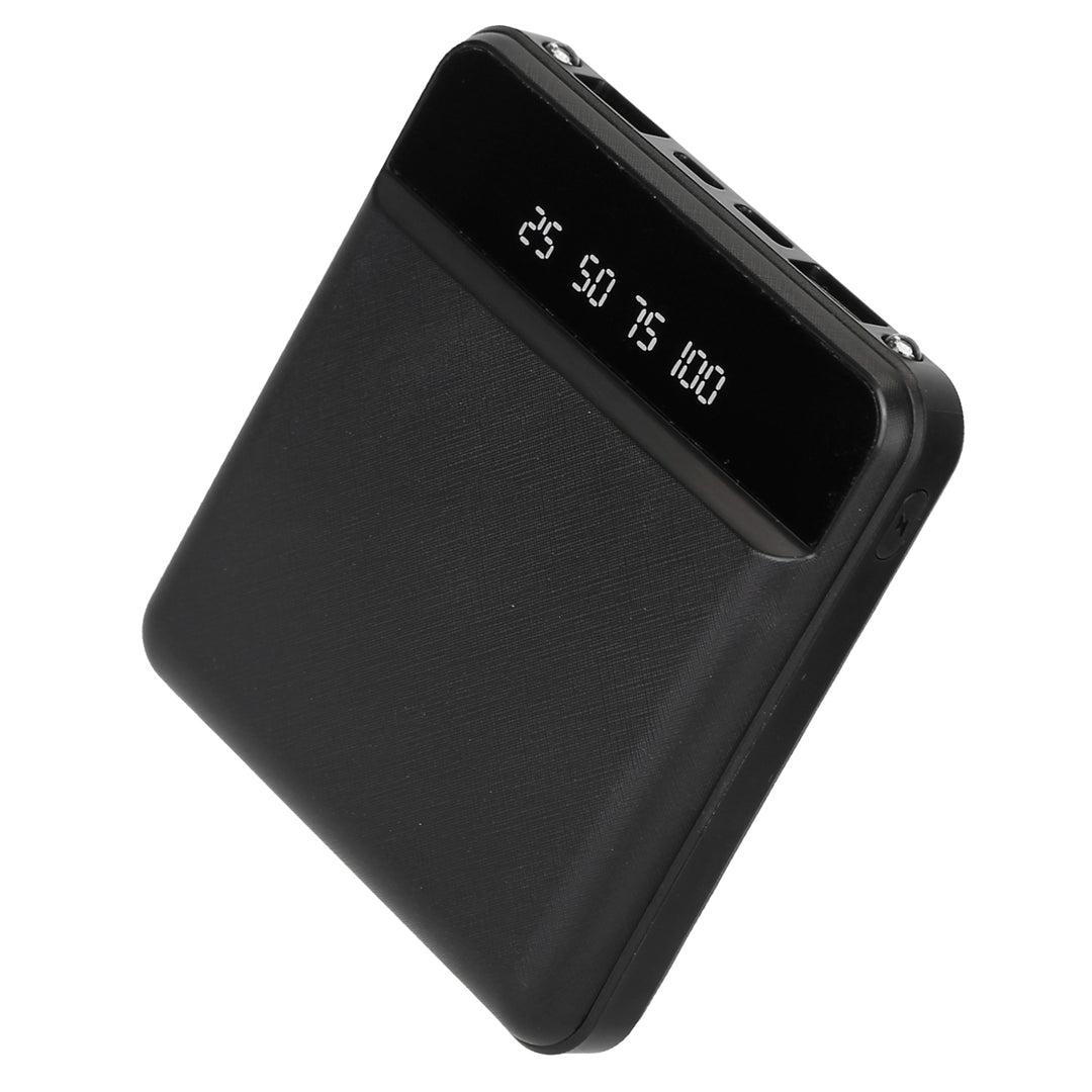 10000mAh Portable Power Bank Mini External Battery Pack Charger Dual USB Ports LCD Display Image 6