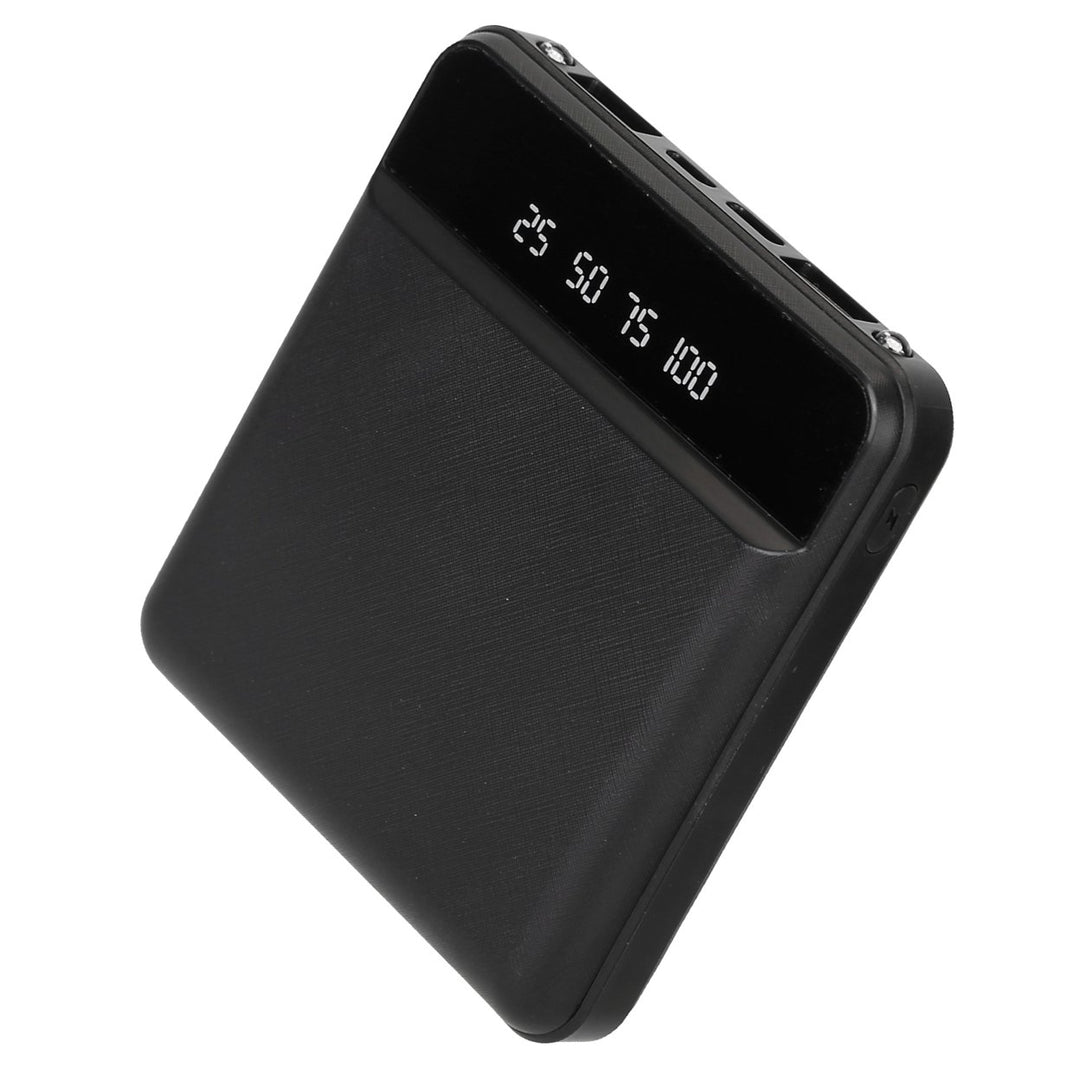 10000mAh Portable Power Bank Mini External Battery Pack Charger Dual USB Ports LCD Display Image 1