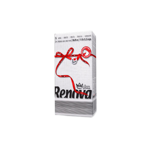 Renova Red Label Napkin- White (25 Count) Image 1