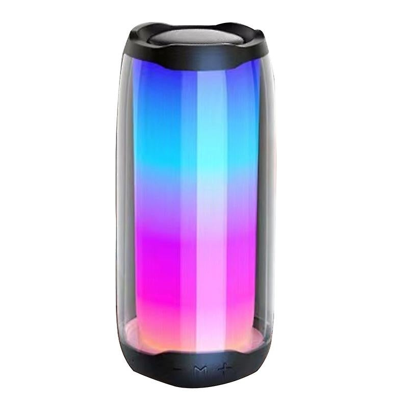 Bluetooth Speaker Wireless Speaker Portable Waterproof Subwoofer Dazzling Light Image 1
