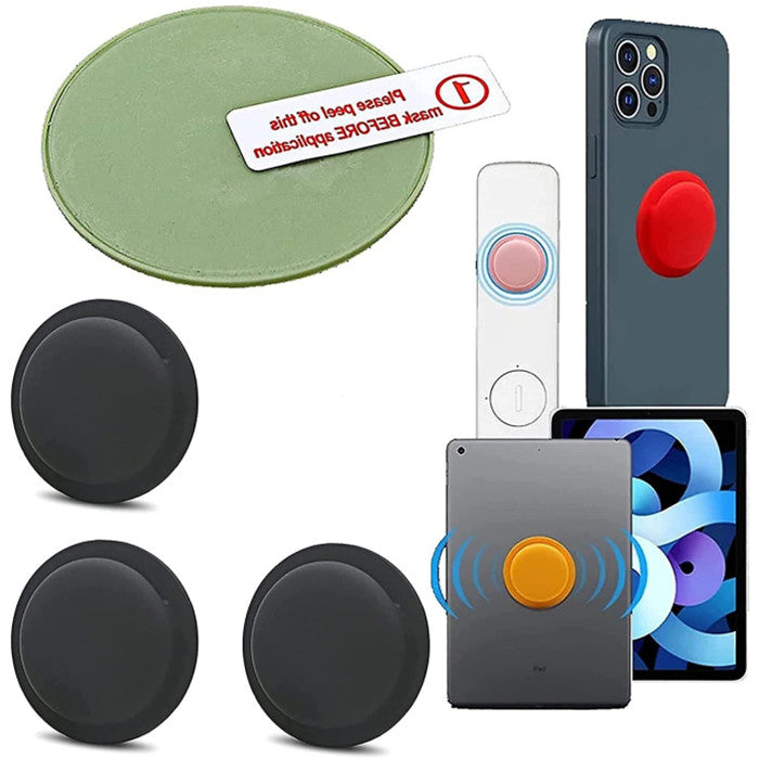 3 Pack Location Tracker Case Adhesive Protective Cover For Apple Airtag Image 1