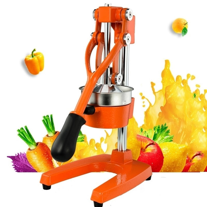 Arolly Commercial Heavy Duty Reinforced Manual Hand Press Citrus Fruit Juicer Image 8
