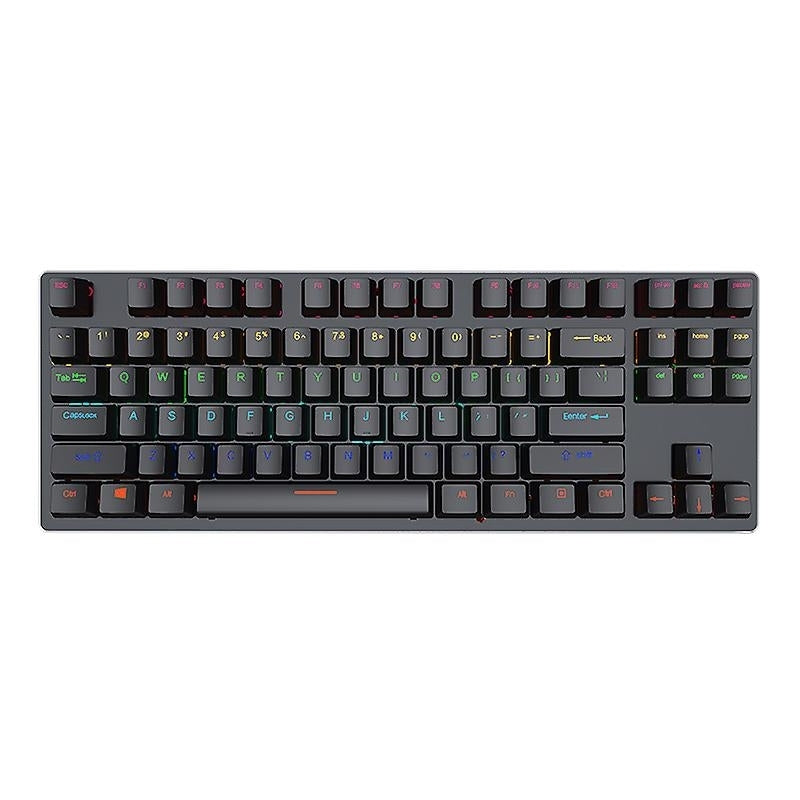 K550 Wired Mechanical Keyboard Sensitive 87 Keys Green Axis Game Competitive Office Keyboard Image 6