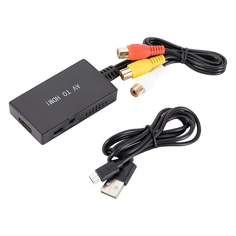 Av To Hdmi Converter High Definition Video Adapter Cable Supports 1080p Image 2