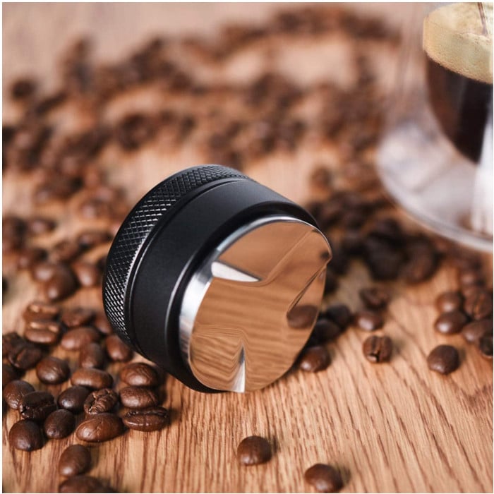 Coffee Tamper Base Stainless Steel Espresso Dispenser Coffee Bean Press Hammer Tool Image 4