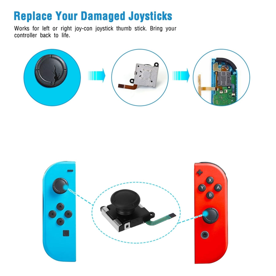 Replacement Joystick Analog Thumb Stick For Nintendo Left Right Switch Joy-Con Controller Switch Lite Thumb Grip Buttons Image 1