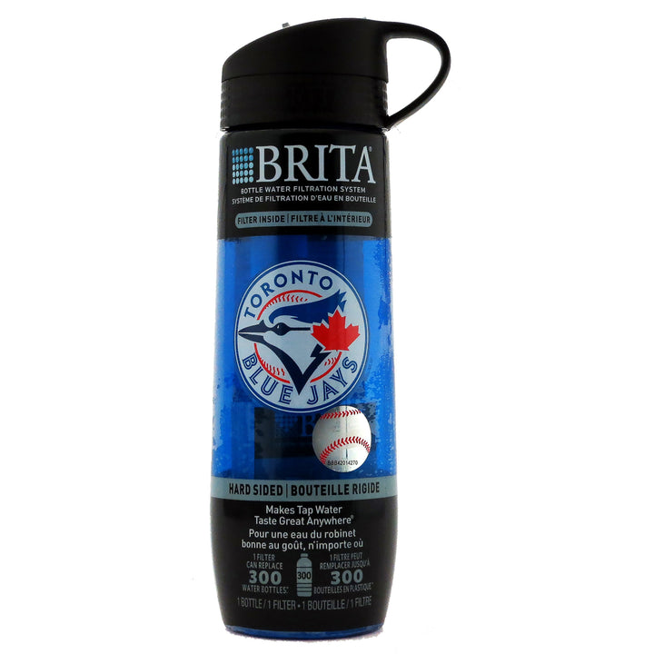 3 x Brita Hard Sided Bottles - Print Blue Jays and 2 Pack2 Filters Image 3