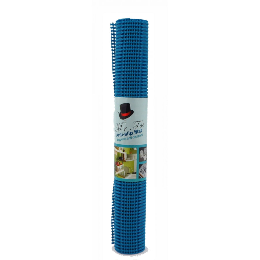 Mr.Tac Grip Liner for Shelf and Drawer - Blue 45x150cm Image 1