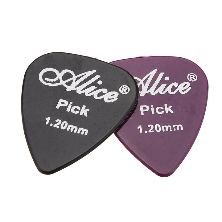 0.58/0.71/0.81/0.96/1.2/1.5mm Frosted Smooth Surface Guitar Thumb Finger Picks With Case Image 9