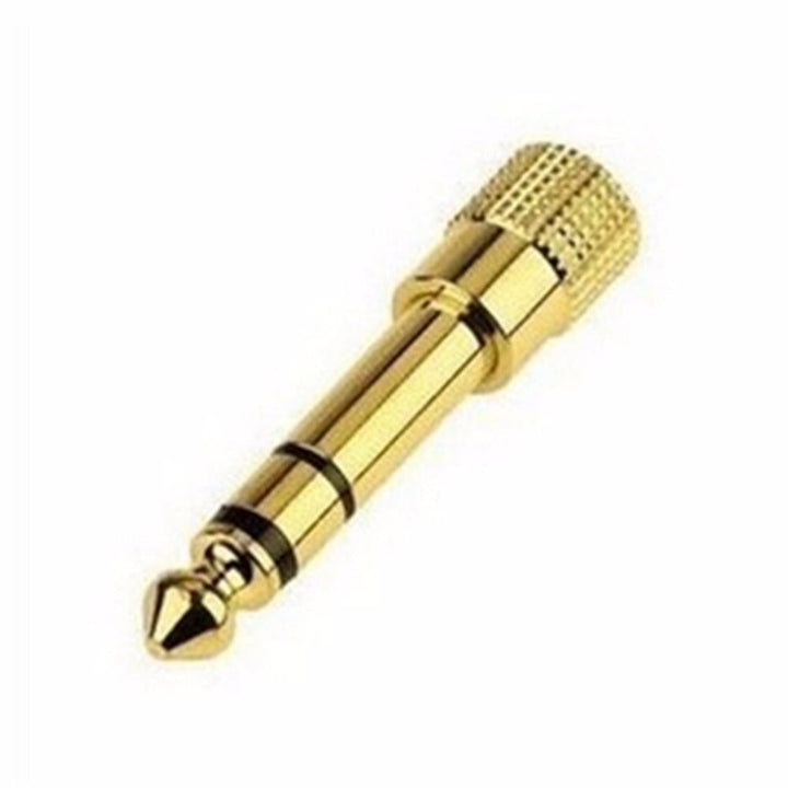 6.5mm Male to 3.5mm Female Audio Jack Adapter 6.5 3.5 Plug Converter Headset Microphone Guitar Recording Connector Image 6