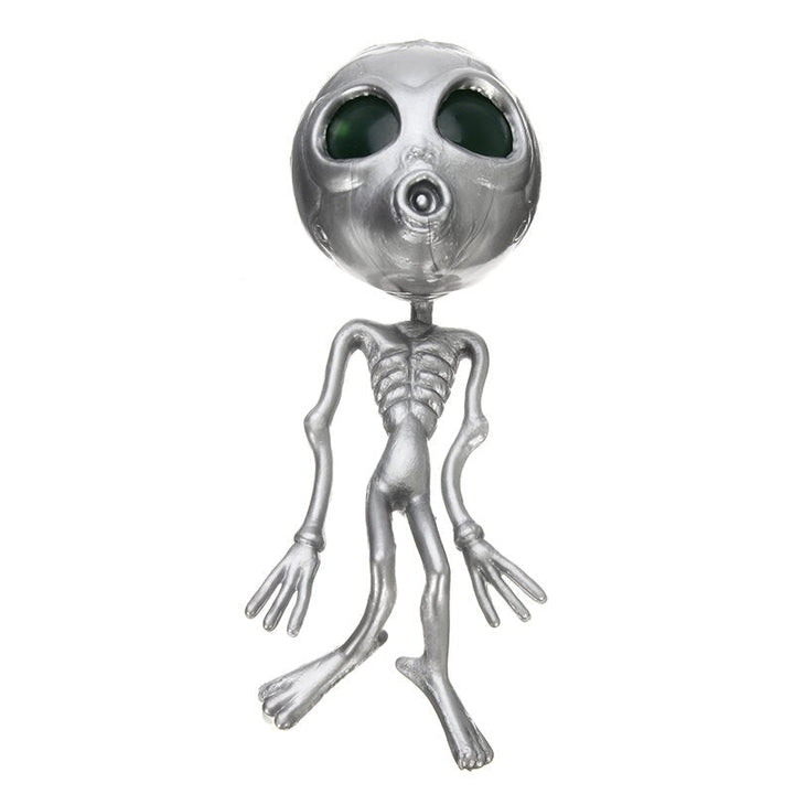 Alien ET Skeleton Squishy Squeeze Rubber Water Ball Stress Reliever Decompress Toy Gift Image 9