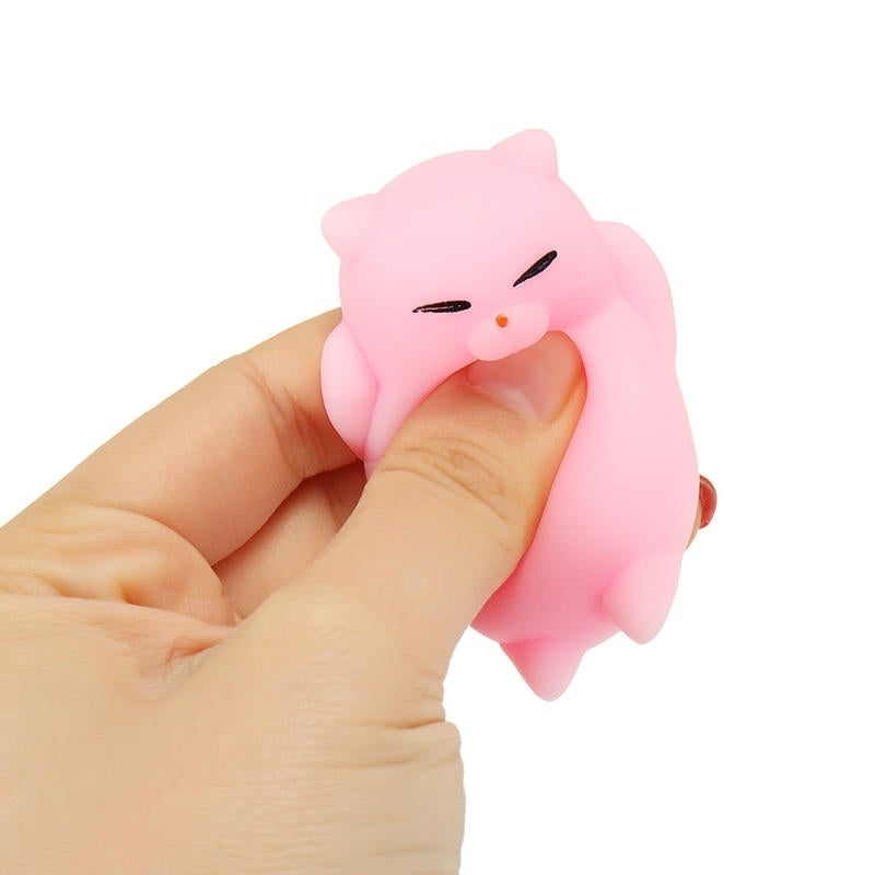 Kitten Cat Squishy Squeeze Cute Healing Toy Kawaii Collection Stress Reliever Gift Decor Image 3
