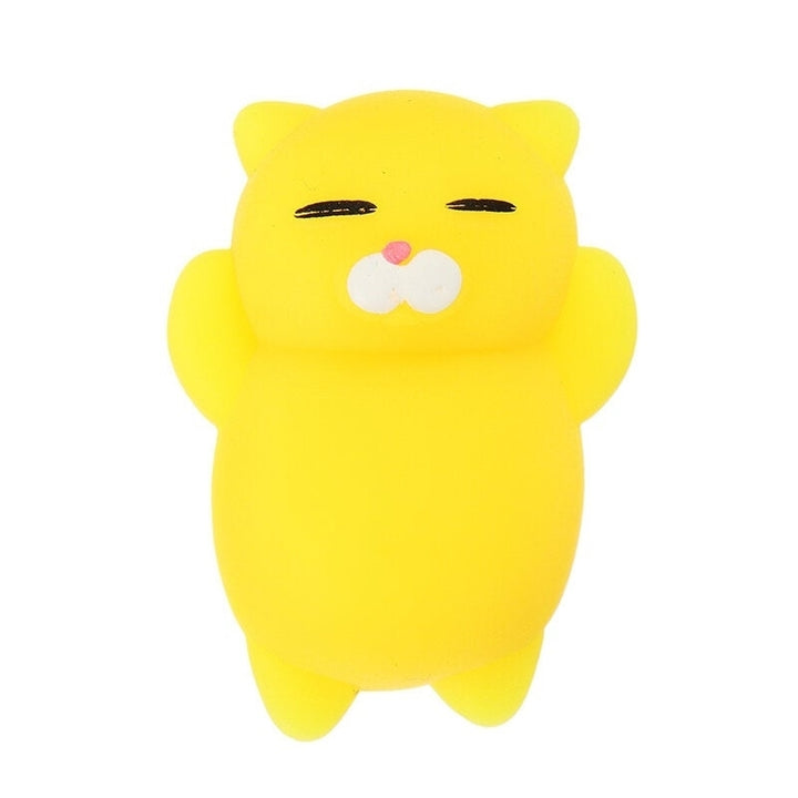 Kitten Cat Squishy Squeeze Cute Healing Toy Kawaii Collection Stress Reliever Gift Decor Image 9