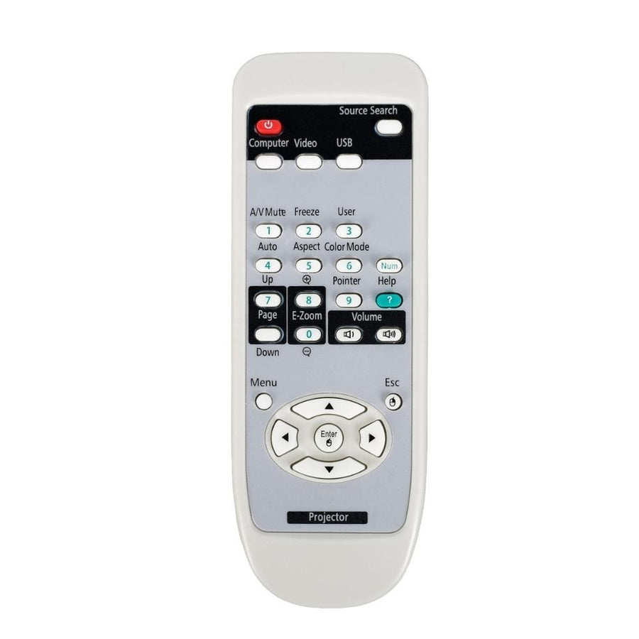 Remote Control English Version for EPSON EMP-X5 EMP-7850 Image 1