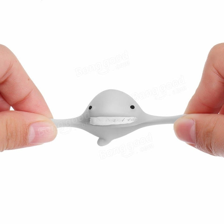 Shark Mochi Squishy Squeeze Cute Healing Toy Kawaii Collection Stress Reliever Gift Decor Image 9