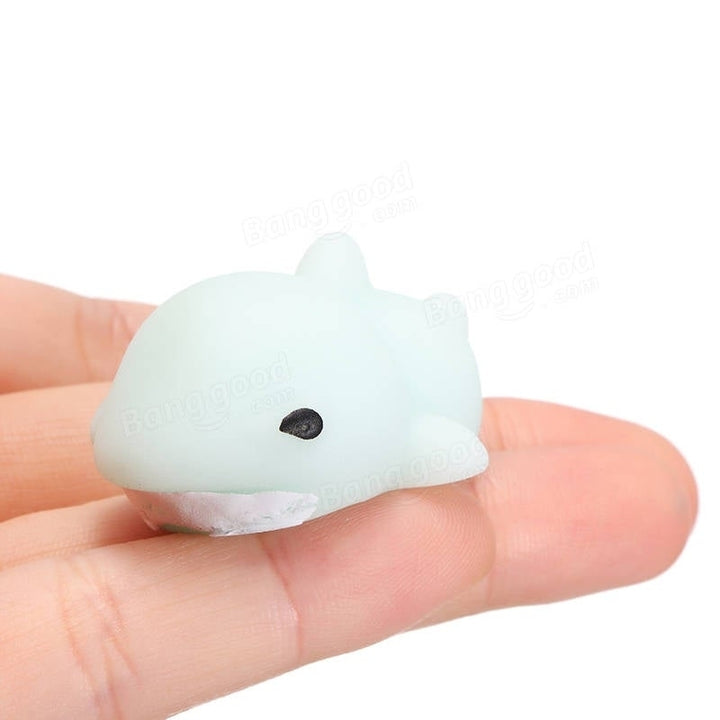 Shark Mochi Squishy Squeeze Cute Healing Toy Kawaii Collection Stress Reliever Gift Decor Image 11