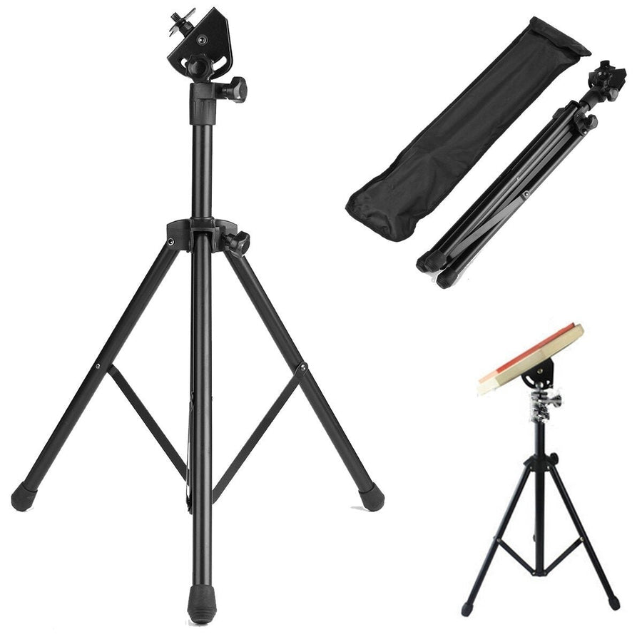 Straight Cymbal Drum Stand Hardware Percussion Mount Double Braced Tripod Holder Image 1