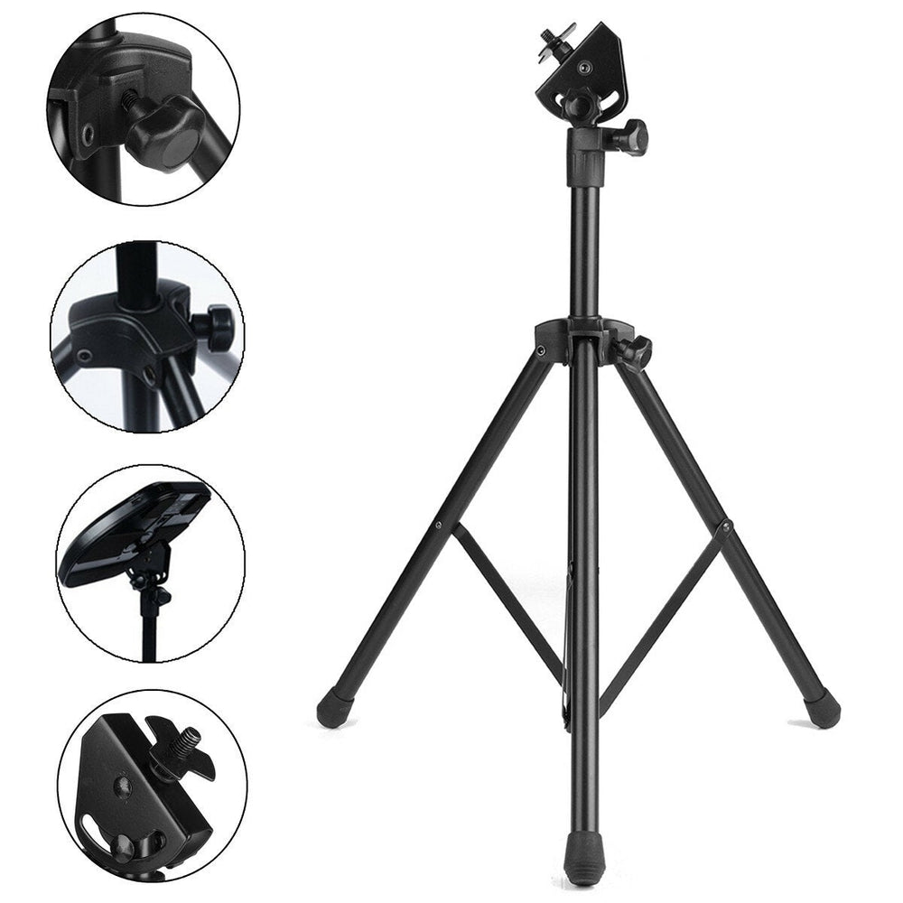 Straight Cymbal Drum Stand Hardware Percussion Mount Double Braced Tripod Holder Image 2