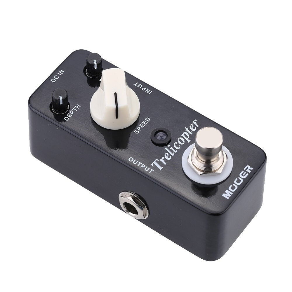 Trelicopter Micro Mini Optical Tremolo Effect Pedal for Electric Guitar True Bypass Image 2