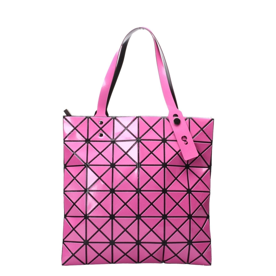 Womens shoulder bag 6  6 lattice pearlescent Pu matte diamond folded geometric diamond lattice one shoulder handbag Image 4