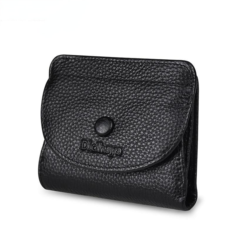 Womens Wallet Small and Slim Leather Purse Women Wallets Cards Holders Short Coin Ladies Image 1