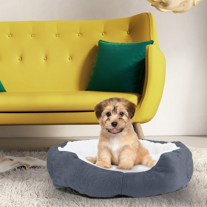 Pet Dog Bed Soft Warm Fleece Puppy Cat Bed Dog Nest Sofa Bed Cushion Image 4