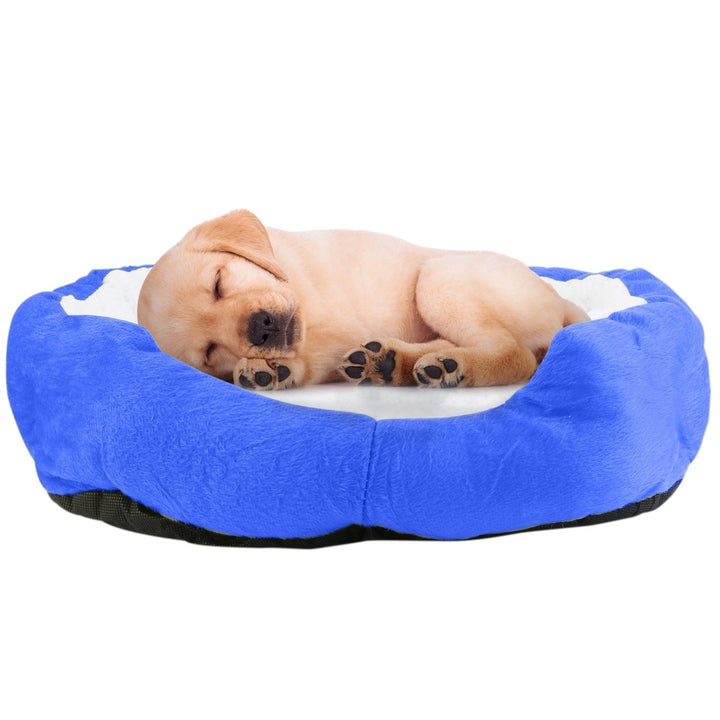 Pet Dog Bed Soft Warm Fleece Puppy Cat Bed Dog Nest Sofa Bed Cushion Image 6