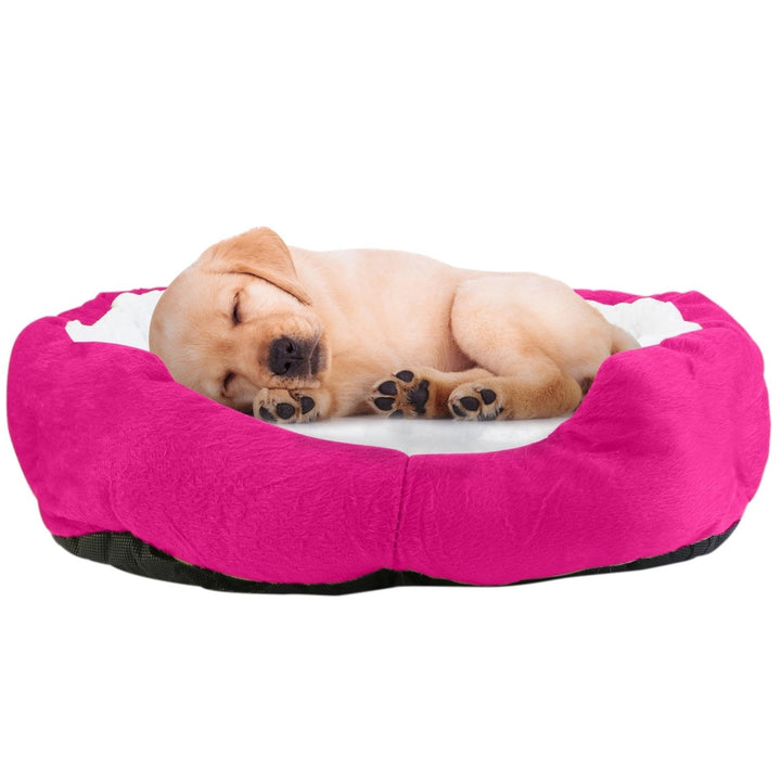 Pet Dog Bed Soft Warm Fleece Puppy Cat Bed Dog Nest Sofa Bed Cushion Image 7