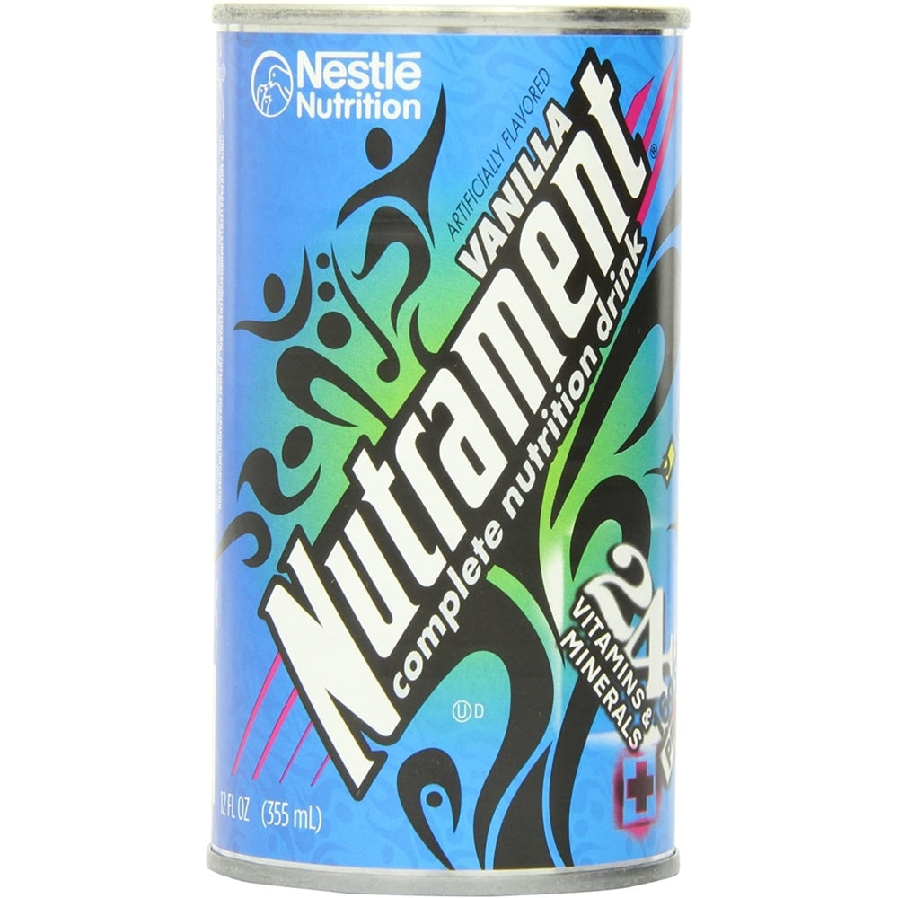 Nutrament Energy and Fitness DrinkVanilla12 Ounce Cans (Pack of 12) Image 2
