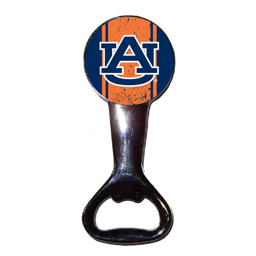 Auburn Tigers Officially Licensed Magnetic Metal Bottle Opener - Tailgate and Kitchen Essential Image 1