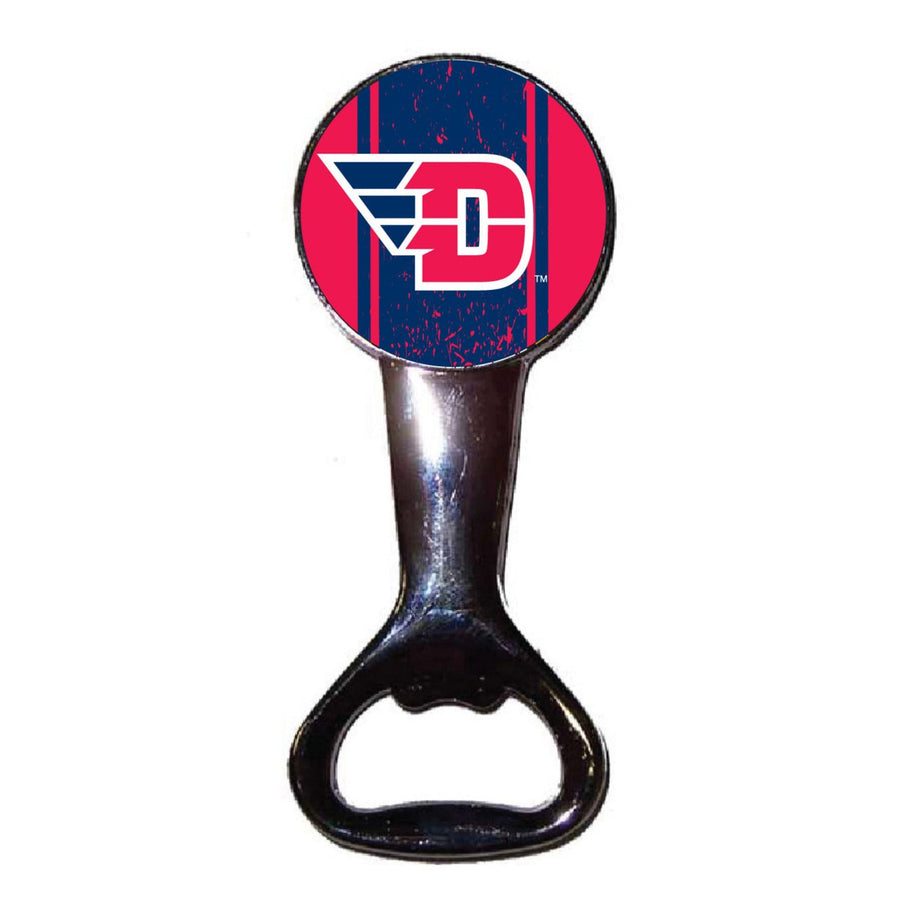 Dayton Flyers Officially Licensed Magnetic Metal Bottle Opener - Tailgate and Kitchen Essential Image 1