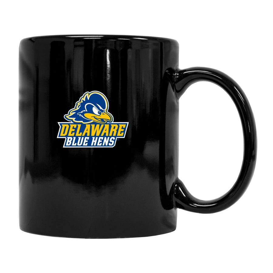 Delaware Blue Hens Black Ceramic NCAA Fan Mug (Black) Image 1