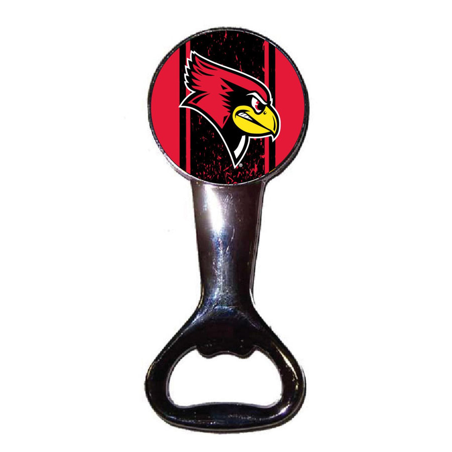 Illinois State Redbirds Officially Licensed Magnetic Metal Bottle Opener - Tailgate and Kitchen Essential Image 1