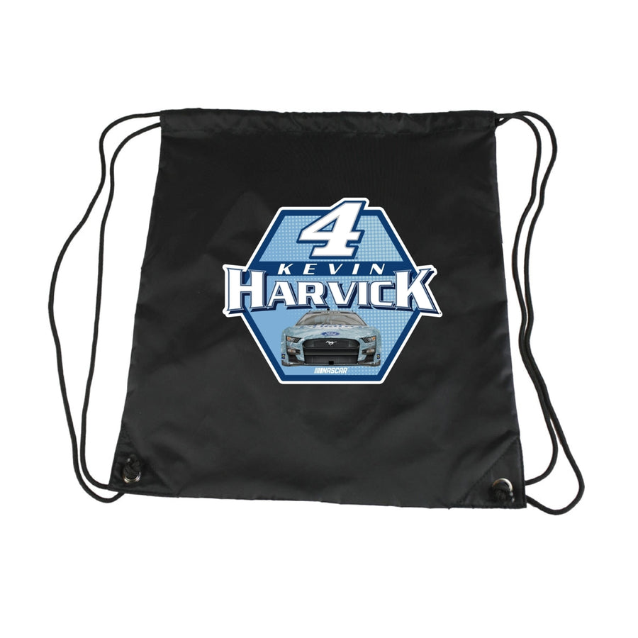 4 Kevin Harvick Officially Licensed Nascar Cinch Bag with Drawstring Image 1