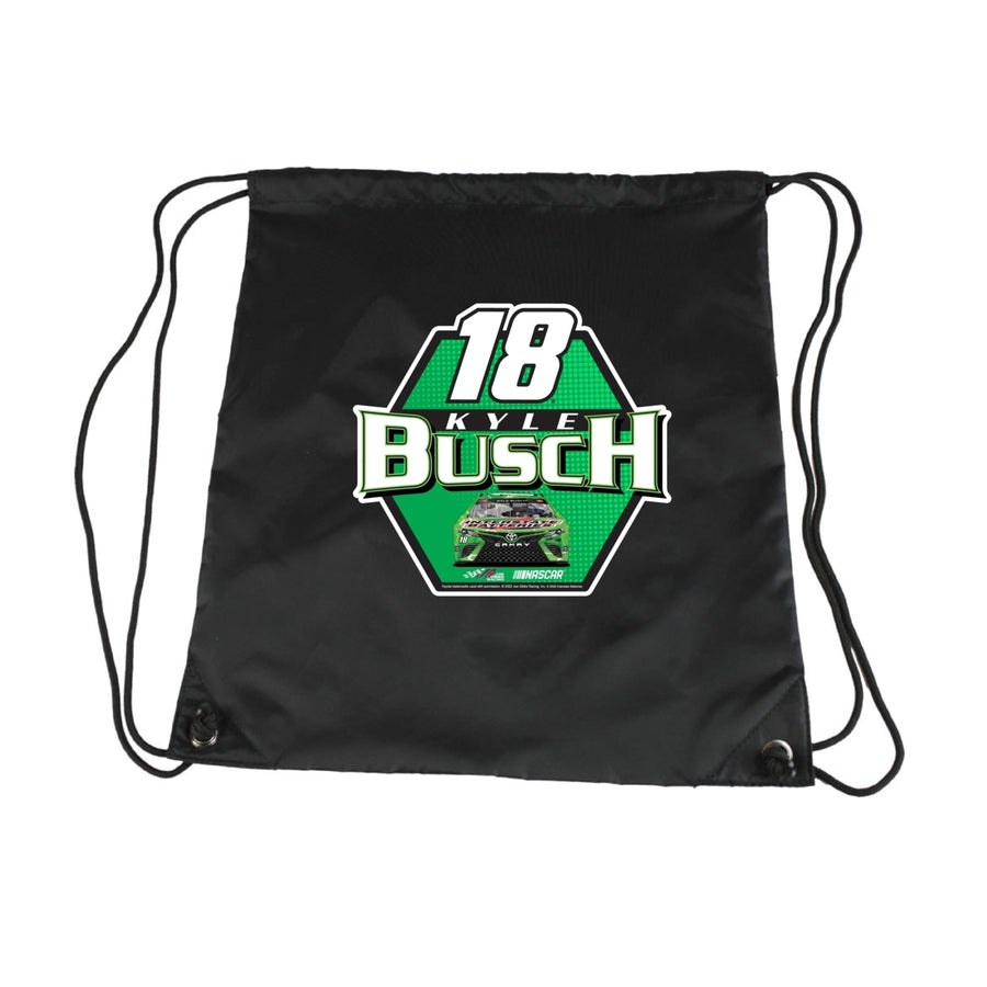 Kyle Busch Nascar Cinch Bag with Drawstring  for 2022 Image 1