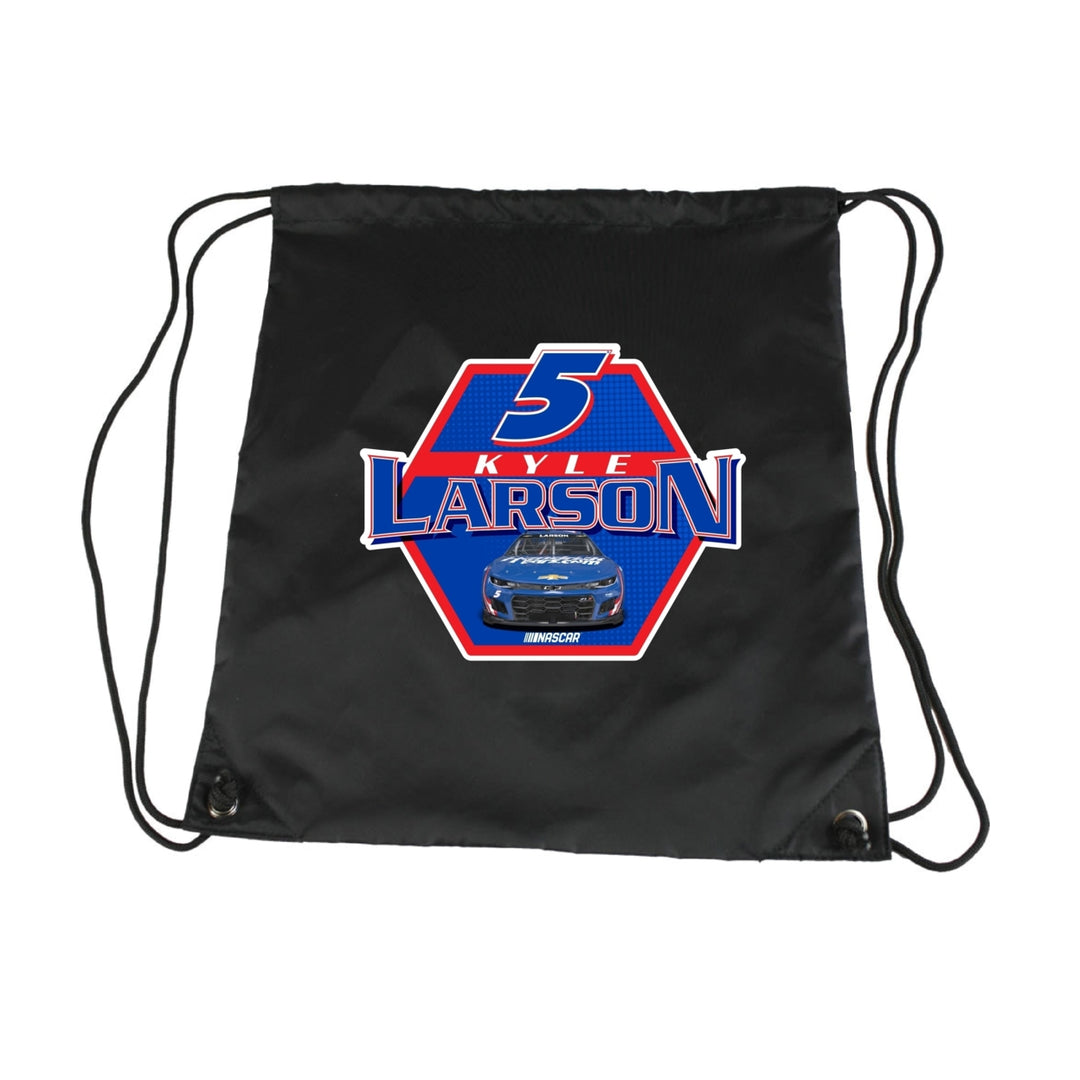 5 Kyle Larson Officially Licensed Nascar Cinch Bag with Drawstring Image 1