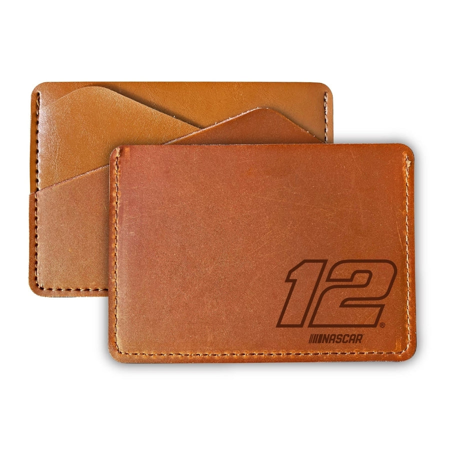 Nascar 12 Ryan Blaney Leather Wallet Card Holder  For 2022 Image 1