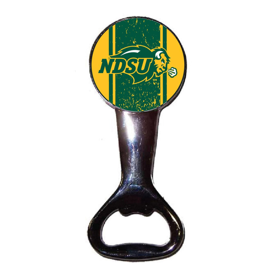 North Dakota State Bison Officially Licensed Magnetic Metal Bottle Opener - Tailgate and Kitchen Essential Image 1