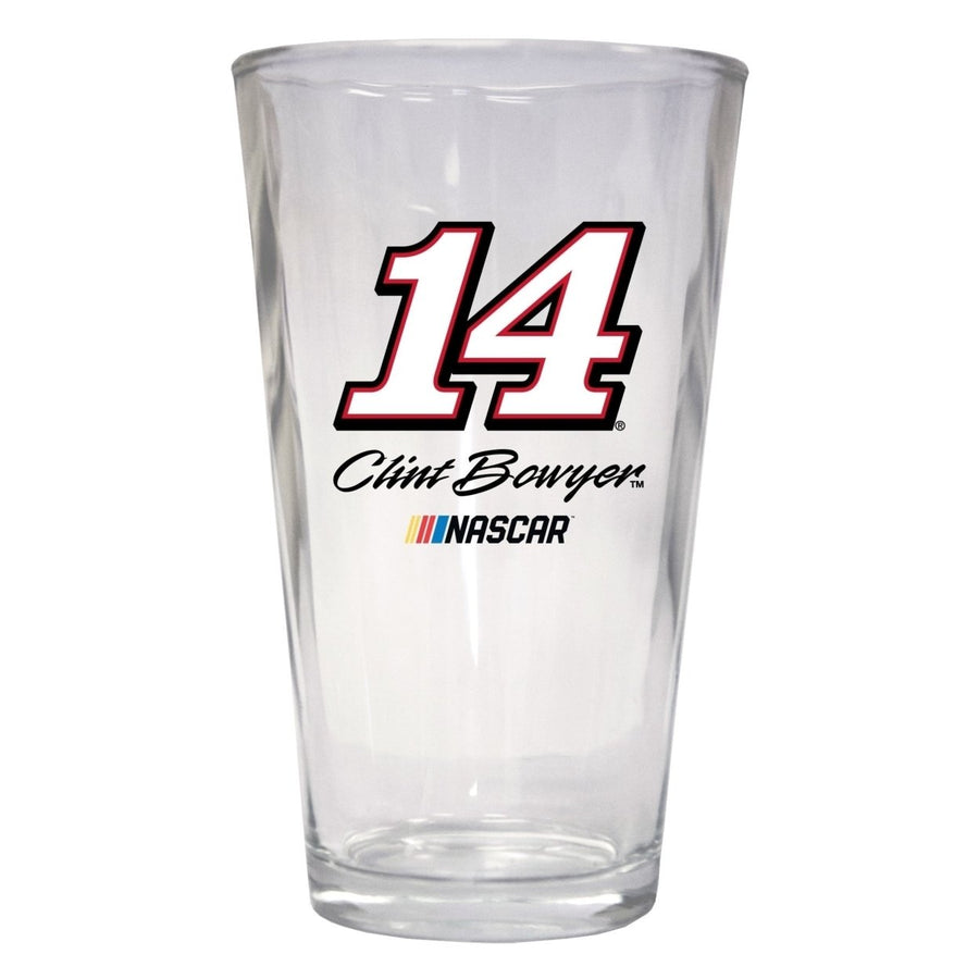 Clint Bowyer 14 NASCAR Pint Glass  for 2020 Image 1