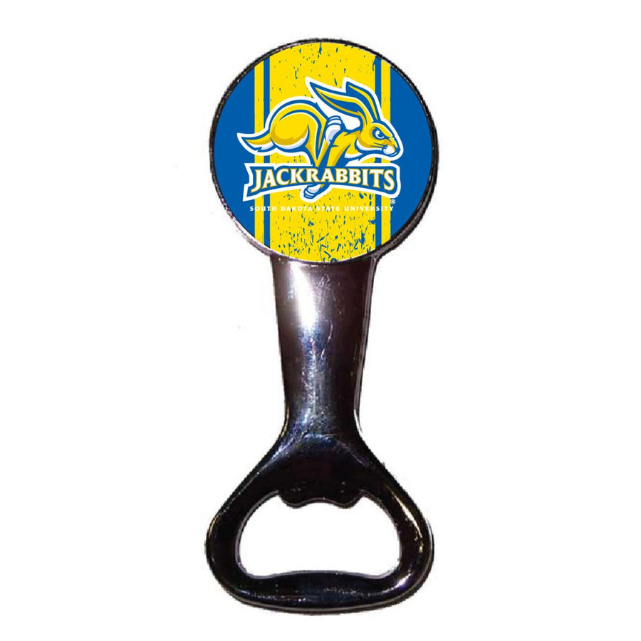 South Dakota State Jackrabbits Officially Licensed Magnetic Metal Bottle Opener - Tailgate and Kitchen Essential Image 1