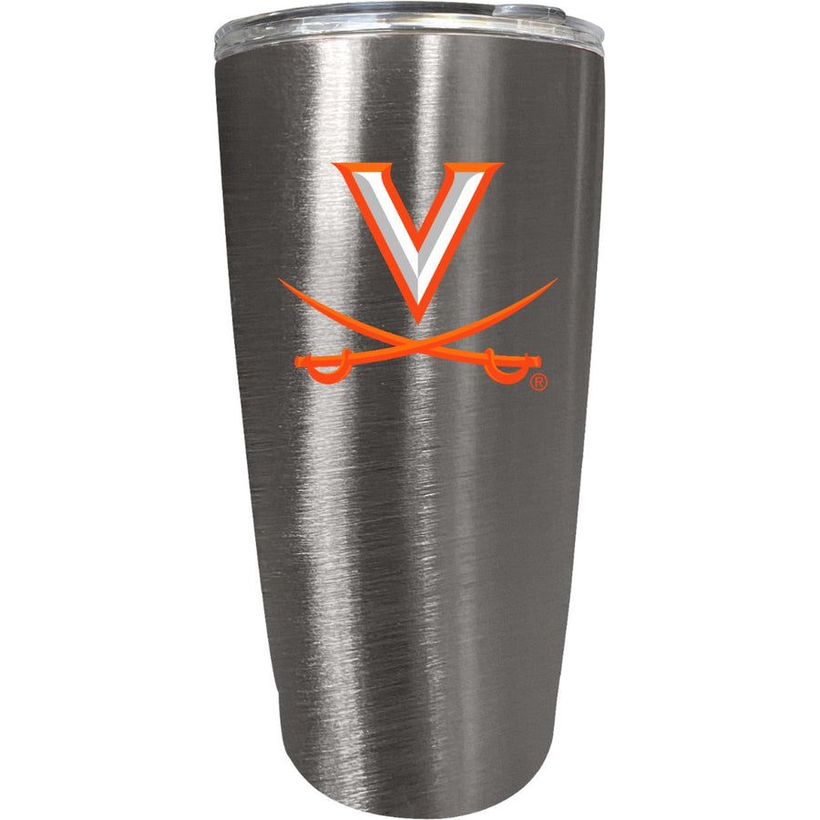 Virginia Cavaliers 16 oz Insulated Stainless Steel Tumbler colorless Image 1